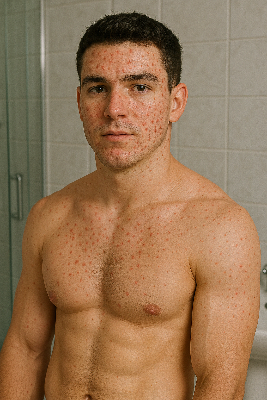 Lifestyle image A — acne-prone skin care moment